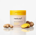 ALMOHADILLA FACIAL MEDICUBE KOJIC ACID TURMERIC PAD 70PCS 160ML - Imagen 4