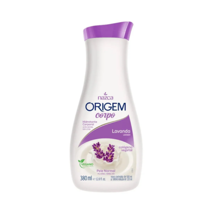 CREMA CORPORAL NAZCA COSMÉTICOS ORIGEM LAVANDA 380ML
