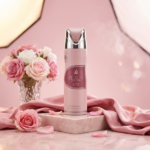 SPRAY CORPORAL FEMENINO LATTAFA MOHRA SILKY ROSE 200ML - Imagen 2