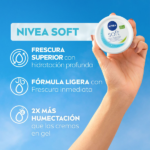 CREMA CORPORAL NIVEA SOFT SUAVE Y REFRESCANTE 200ML - Imagen 6