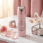 SPRAY CORPORAL FEMENINO LATTAFA BADE'E AL OUD NOBLE BLUSH 200ML - Imagen 2