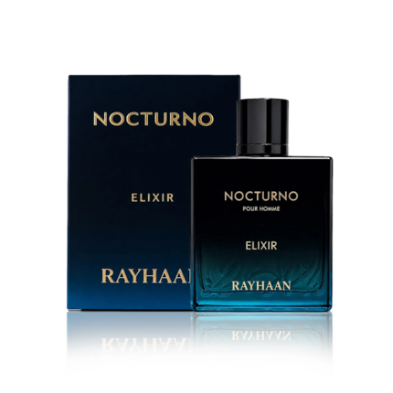 PERFUME MASCULINO RAYHAAN NOCTURNO ELIXIR EDP 100ML