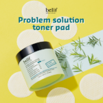 ALMOHADILLA FACIAL BELIF PROBLEM SOLUTION VEGAN TONER PAD 70PADS 150ML - Imagen 6