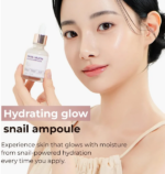 SÉRUM FACIAL BOM SNAIL MUCIN POWER AMPOULLE 30ML - Imagen 8