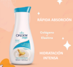 CREMA CORPORAL NAZCA COSMÉTICOS ORIGEM PROTEÍNA DE AVENA Y LECHE 380ML - Imagen 2