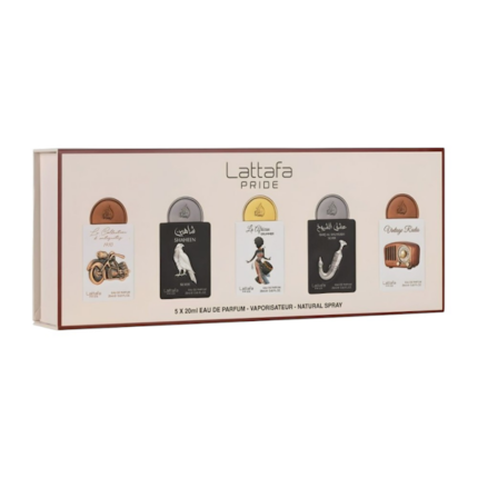PERFUME UNISEX LATTAFA PRIDE COLLECTION N°5 EDP 20ML SET DE 5PZ