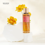 BRUMA CORPORAL FEMENINO MISS ROSE COLLECTION AMBER ROMANCE 250ML - Imagen 2