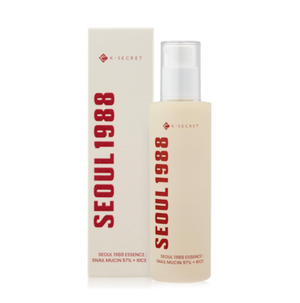 ESENCIA FACIAL K-SECRET SEOUL 1988 SNAIL MUCIN 97% + RICE 100ML