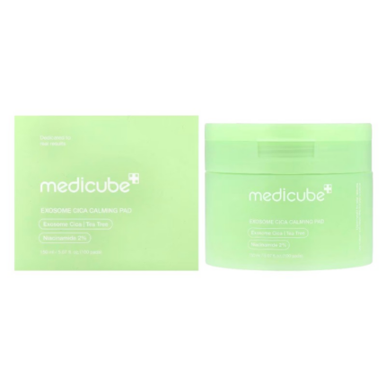 ALMOHADILLA FACIAL MEDICUBE EXOSOME CICA CALMING PAD 100PCS 150ML