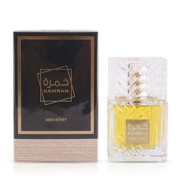 kamrah.... PERFUME UNISEX MISS ROSE KAMRAH EDP 100ML - Imagen 1