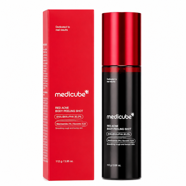 peeling shot............ EXFOLIANTE CORPORAL MEDICUBE RED ACNE BODY PEELING SHOT 110G - Imagen 1