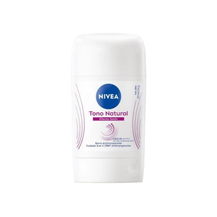 ANTITRANSPIRANTE NIVEA DEO STICK TONO NATURAL EFECTO SATIN 54GR