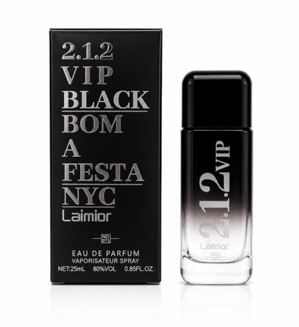PERFUME MASCULINO LAIMIOR NO. 071 2.1.2 VIP BLACK EDP 25ML