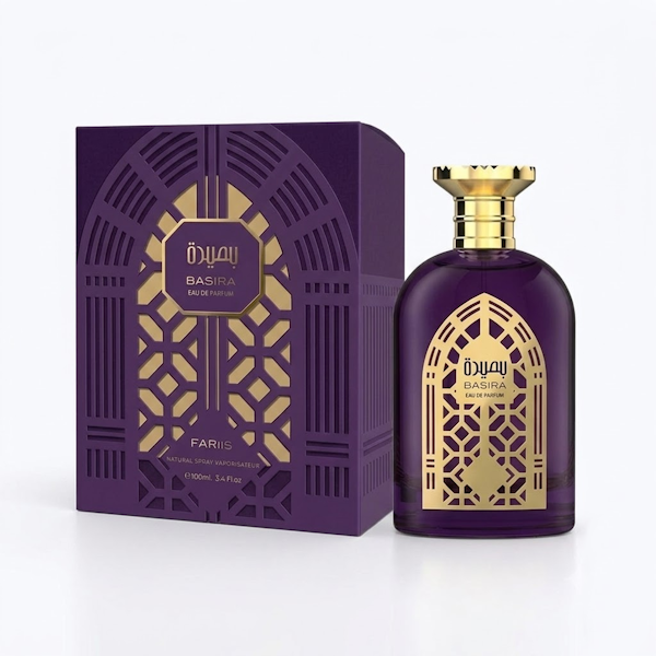 BASIRA.... PERFUME UNISEX FARIIS BASIRA EDP 100ML - Imagen 1
