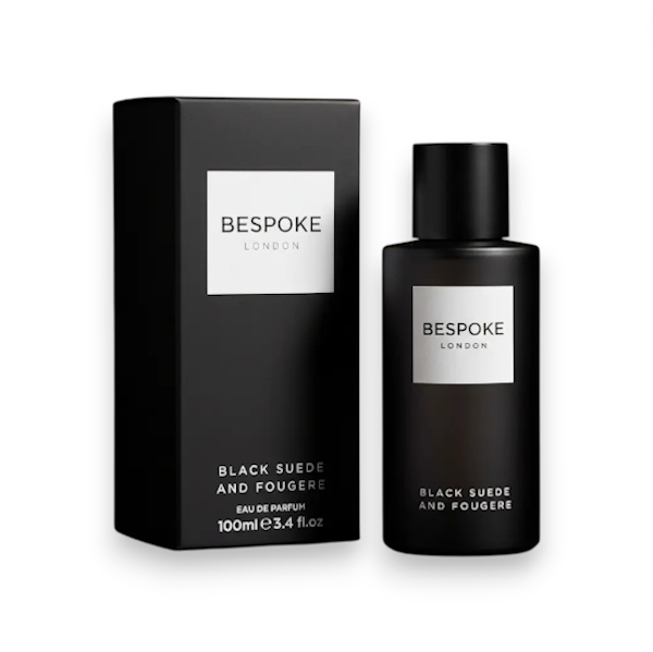 BLACK SUEDE AND FOUGERE............ PERFUME MASCULINO BESPOKE LONDON BLACK SUEDE AND FOUGERE EDP 100ML - Imagen 1