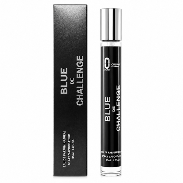 BLUE DE CHALLENGE.... PERFUME MASCULINO ONLYOU BLUE DE CHALLENGE EDP MINI 35ML - Imagen 1