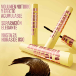 MÁSCARA DE PESTAÑA MAYBELLINE VOLUMEN EXPRESS THE COLOSSAL BUBBLE WOW WATERPROOF VERY BLACK - Imagen 5