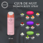 SPRAY CORPORAL FEMENINO ARMAF CLUB DE NUIT WOMAN 200ML - Imagen 5