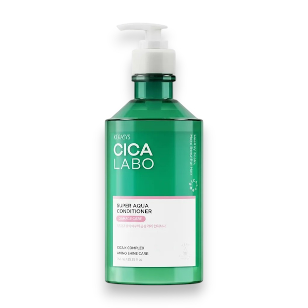 CICA LABO SUPER AQUA...... ACONDICIONADOR CAPILAR KERASYS CICA LABO SUPER AQUA 750ML - Imagen 1
