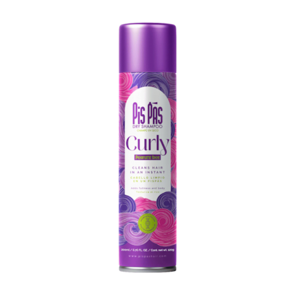SHAMPOO CAPILAR PIS PAS SECO SPRAY CURLY PERFUME FREE 200ML