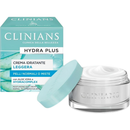 CREMA FACIAL CLINIANS HYDRA PLUS LEGGERA 50ML