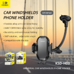SOPORTE PARA PARABRISAS DE AUTO KOOSDA KSD-H03 PARA CELLULAR - Imagen 3