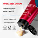 MÁSCARA CAPILAR ECOLCHI PRO COLLAGEN SHEA BUTTER 160ML - Imagen 5