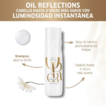 SHAMPOO CAPILAR WELLA PROFESSIONALS OIL REFLECTIONS LUMINOUS REVEAL 250ML - Imagen 3