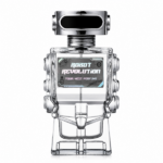 PERFUME MASCULINO LOVALI ROBOT REVOLUTION SILVER MEN EDP 100ML - Imagen 2