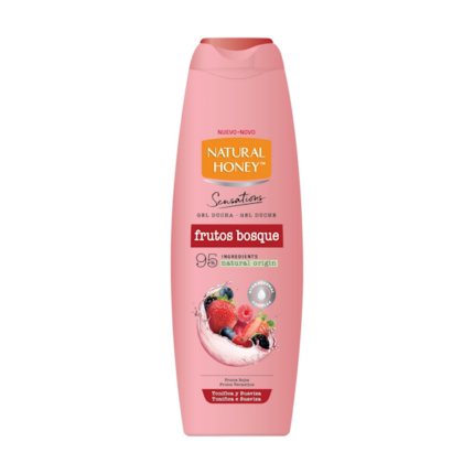 GEL DE DUCHA CORPORAL REVLON NATURAL HONEY SENSATIONS RED FRUTIS 650ML