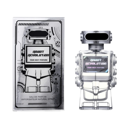 PERFUME MASCULINO LOVALI ROBOT REVOLUTION SILVER MEN EDP 100ML
