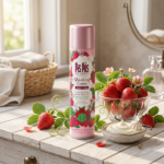 SHAMPOO CAPILAR PIS PAS SECO SPRAY STRAWBERRY CREAM SWEET SCENT 200ML - Imagen 3