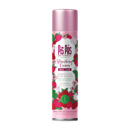 SHAMPOO CAPILAR PIS PAS SECO SPRAY STRAWBERRY CREAM SWEET SCENT 200ML