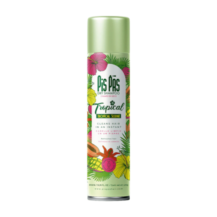 SHAMPOO CAPILAR PIS PAS SECO SPRAY TROPICAL SCENT 200ML