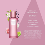 PERFUME FEMENINO BESPOKE WOMAN BERGAMOT & ROSE MUSK EDP 100ML - Imagen 3