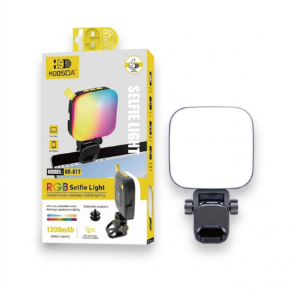 LUZ LED KOOSDA KR-G17 RGB PARA CELULAR