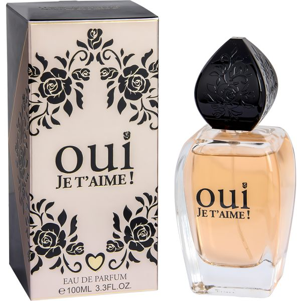 1 PERFUME FEMENINO LINN YOUNG OUI JE T´AIME 100ML - Imagen 1