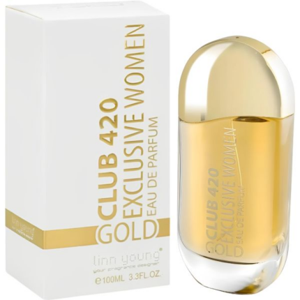 PERFUME FEMENINO LINN YOUNG CLUB 420 GOLD EXCLUSIVE EDP 100ML