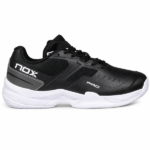 CALZADO DEPORTIVO MASCULINO NOX PADEL AT10 PRO NEGRO/BLANCO
