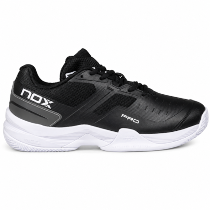 CALZADO DEPORTIVO MASCULINO NOX PADEL AT10 PRO NEGRO/BLANCO