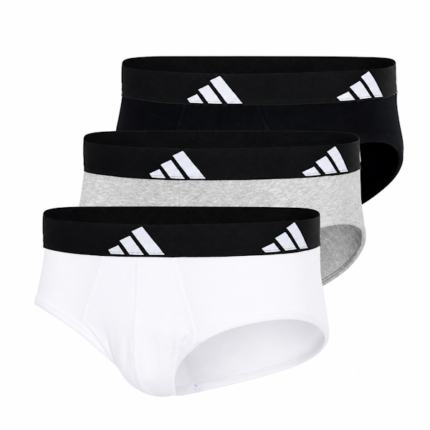 CALZONCILLO MASCULINO ADIDAS SET 3 PIEZAS DISEÑOS SURTIDOS