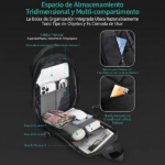 BOLSO BANDOLERA MASCULINO COTECI SPACE SERIES WATERPROOF - Imagen 4