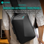 BOLSO BANDOLERA MASCULINO COTECI SPACE SERIES WATERPROOF - Imagen 7