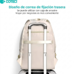 MOCHILA UNISEX COTECI BUSSINESS NYLON SERIES DOUBLE GREEN - Imagen 3