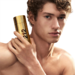 PERFUME MASCULINO CAROLINA HERRERA 212 GOLD PARFUM 100ML - Imagen 6