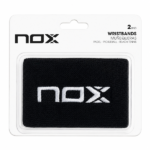 MUÑEQUERA DEPORTIVO UNISEX NOX 2 UNI NEGRO/BLANCO