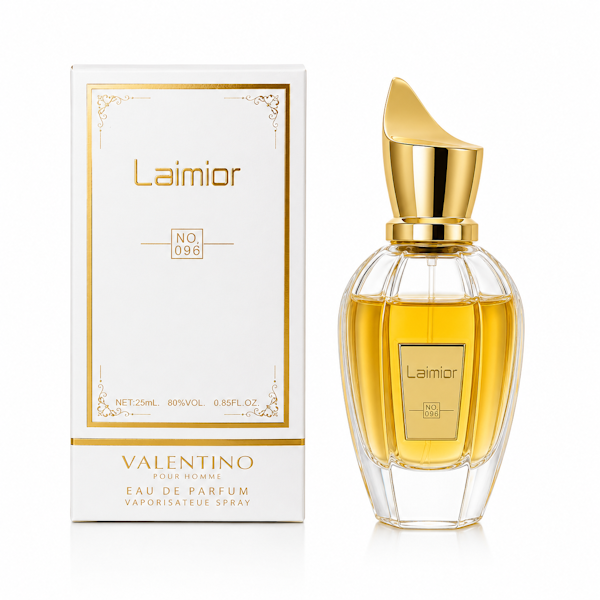 3 PERFUME MASCULINO LAIMIOR NO. 096 VALENTINO EDP 25ML - Imagen 1