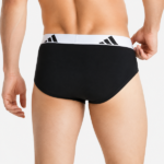 CALZONCILLO MASCULINO ADIDAS SET 3 PIEZAS COLOR NEGRO - Imagen 2