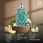 PERFUME UNISEX ORIENTICA LUXURY COLLECTION AZURE FANTASY EDP 80ML TESTER - Imagen 3