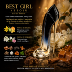 PERFUME FEMENINO AROMA BEST GIRL ABSOLU EDP 80ML - Imagen 3